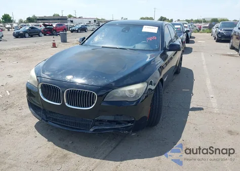 2012 BMW 750Li from USA, damaged, VIN WBAKB8C51CC964485